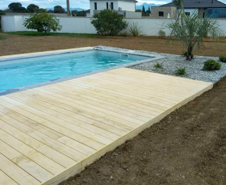 Installation de piscine à coque Pau